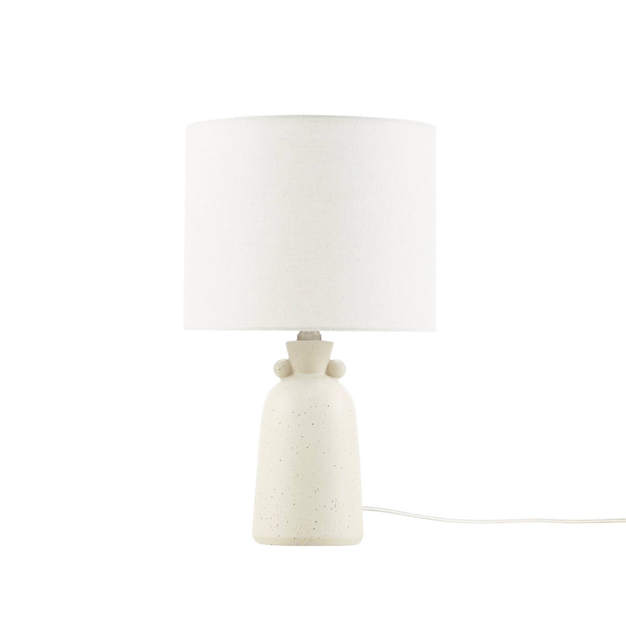 16' Ceramic Table Lamp Cream See below