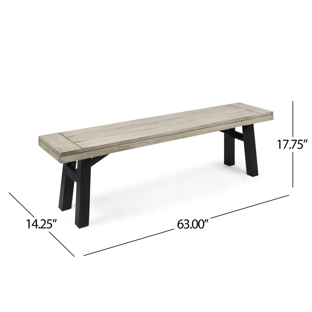 BETTINA DINING SET-GRAY (3 PCS)