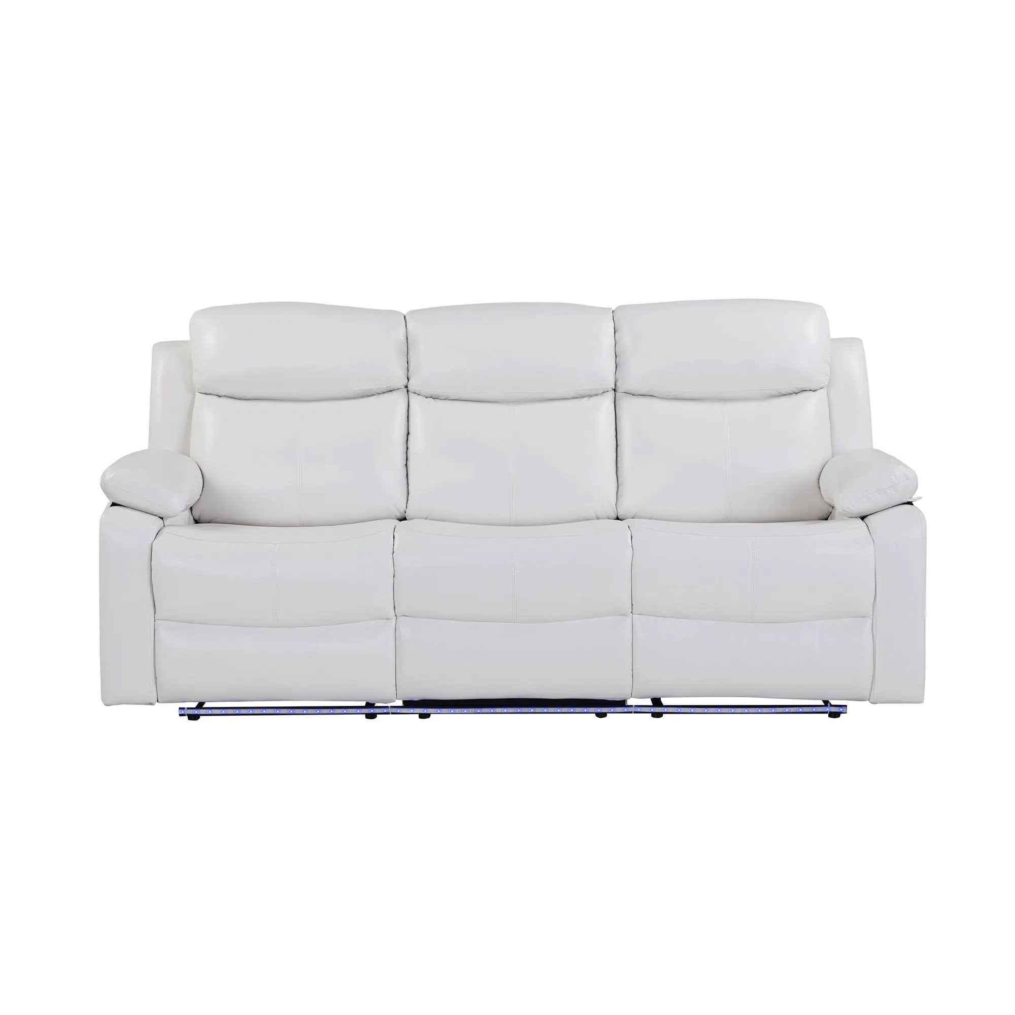Blanche - Reclining Sofa With LED Lights