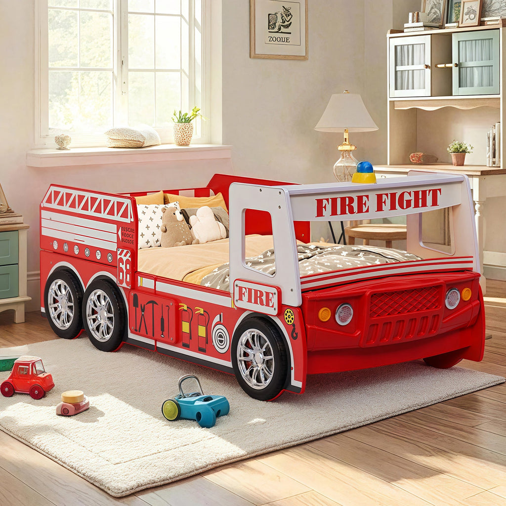 Little Heroes Fire Truck Bed