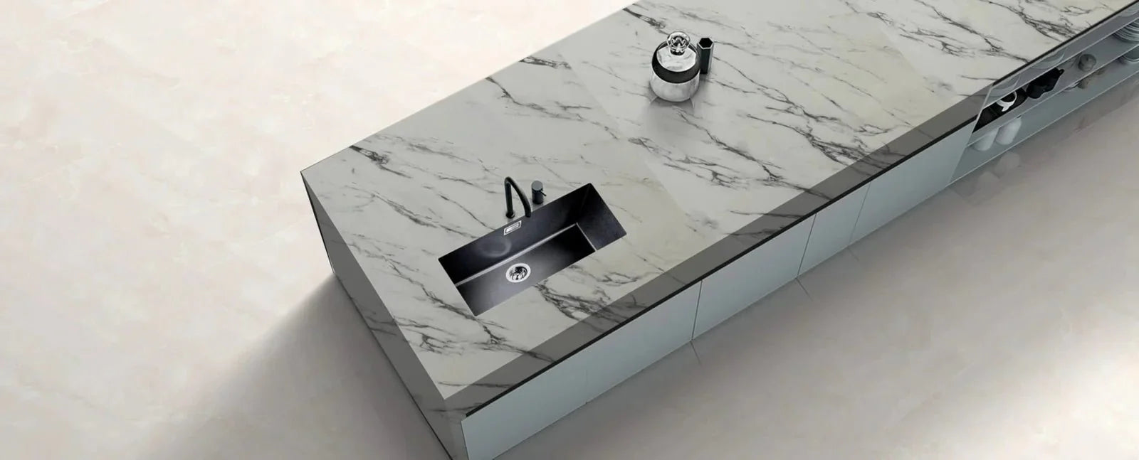 Calacatta Itali Raphael Quartz