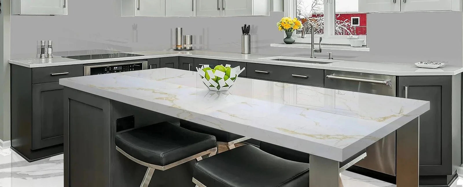 Calacatta Milano Raphael Quartz