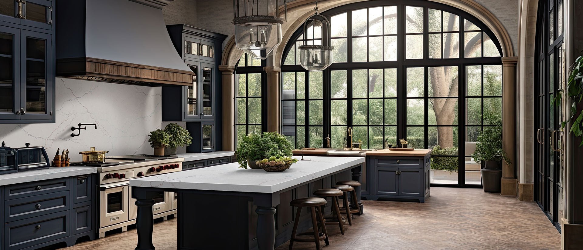 Calacatta Miraggio SeaGlass Msi Q