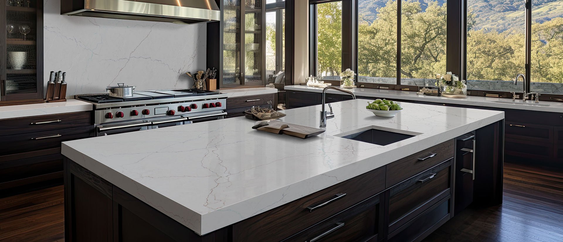 Calacatta Miraggio SeaGlass Msi Q