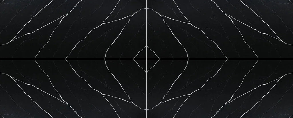 Calacatta Nero Raphael Quartz