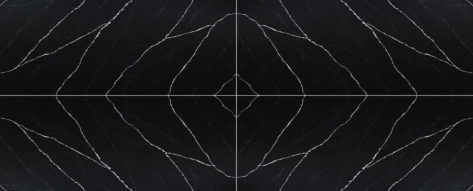 Calacatta Nero Raphael Quartz