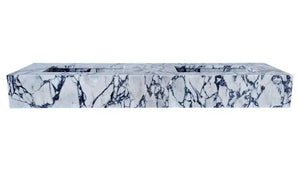 Villohome Calacatta Viola marble bathroom double-sink vanity