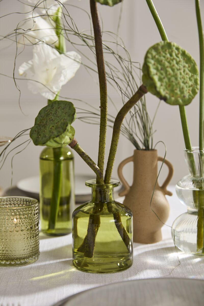 Halle Vintage Style Budvase - Set of 3