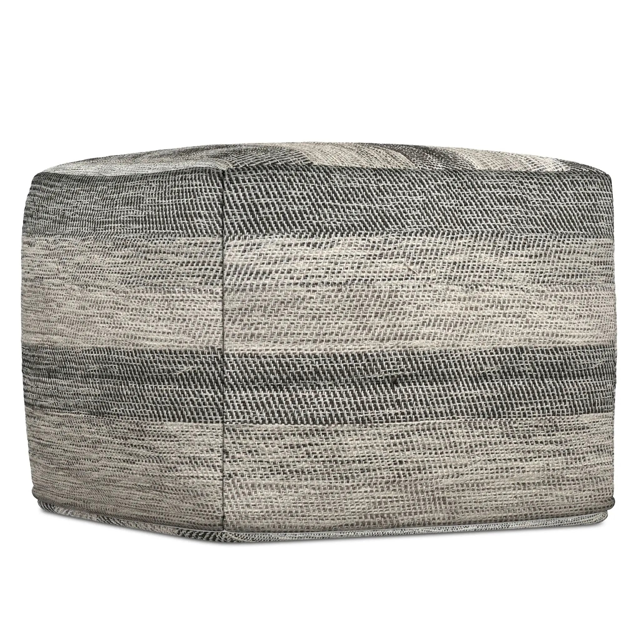 Clay - Square Pouf, Upholstered