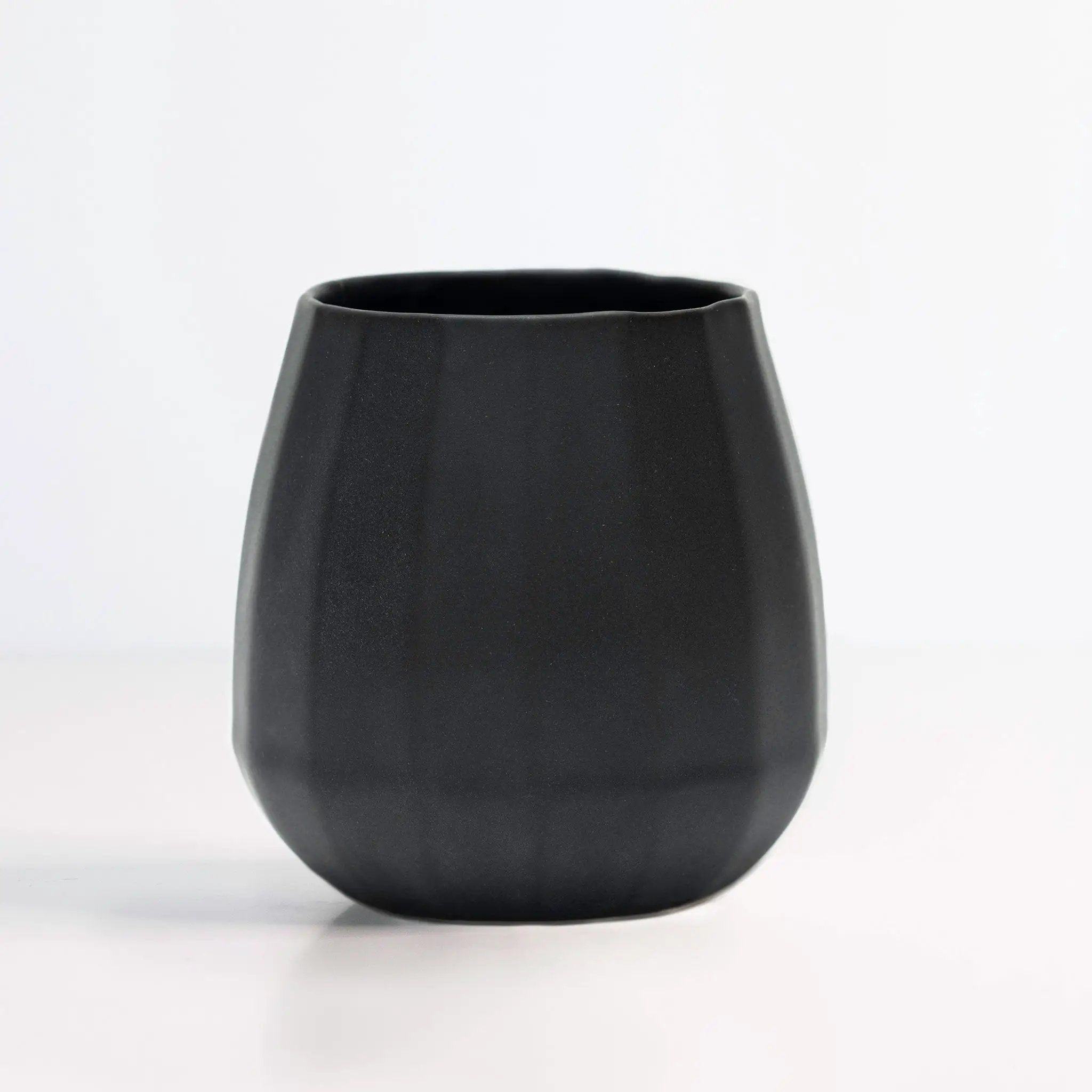 Ceramic Stemless Wine Glass