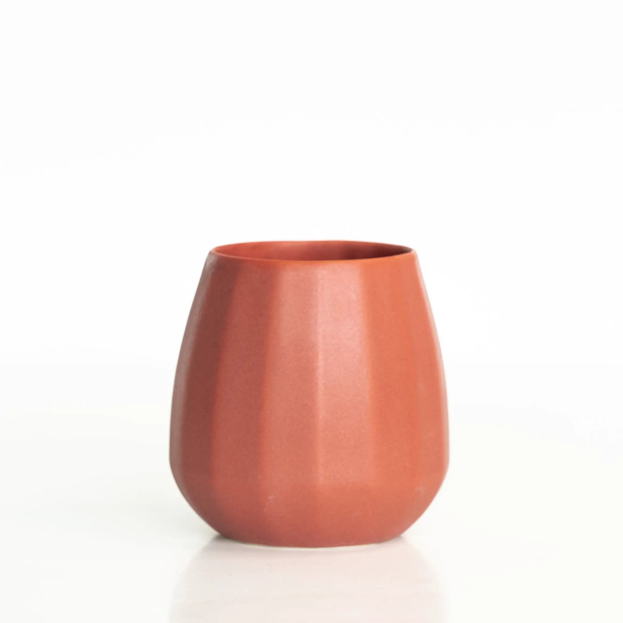 Ceramic Stemless Wine Glass