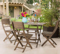 POSITANO  FOLDABLE DINING SET, GREY