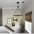 Adjustable Round LED Chandelier