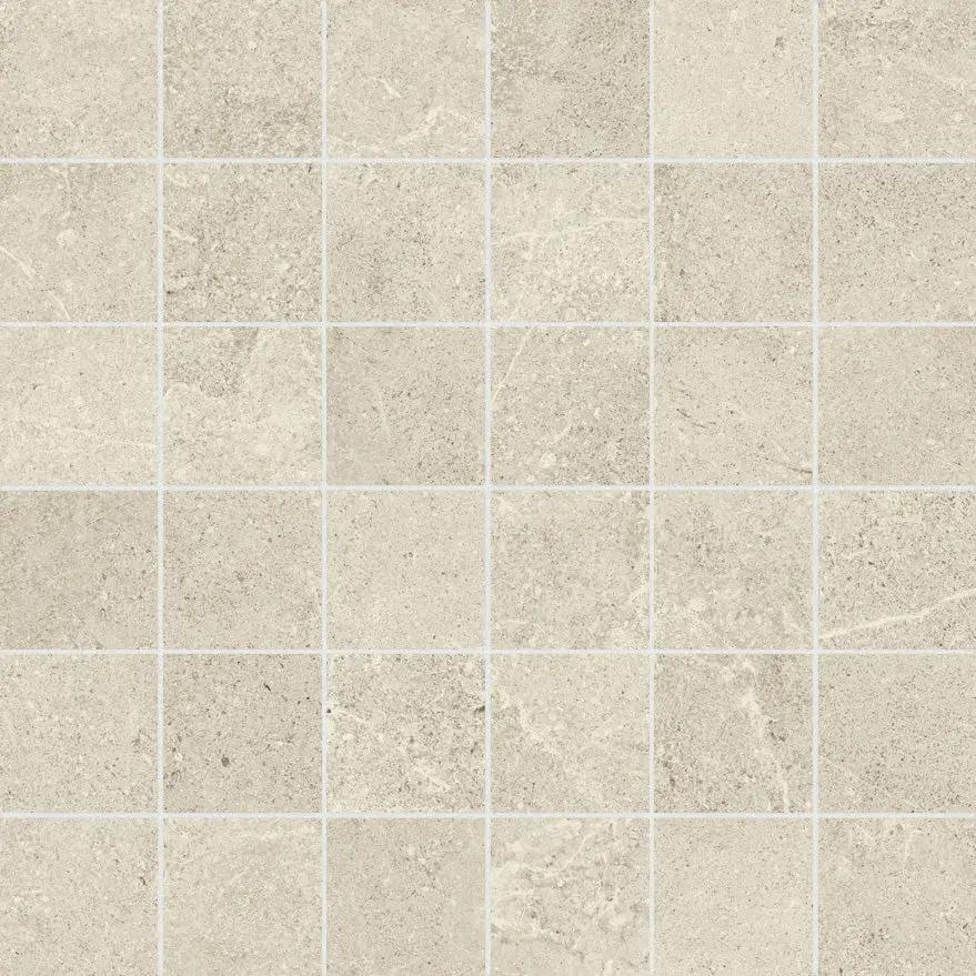 Charleston Beige Mosaic A Porcelain Mosaics 12x12