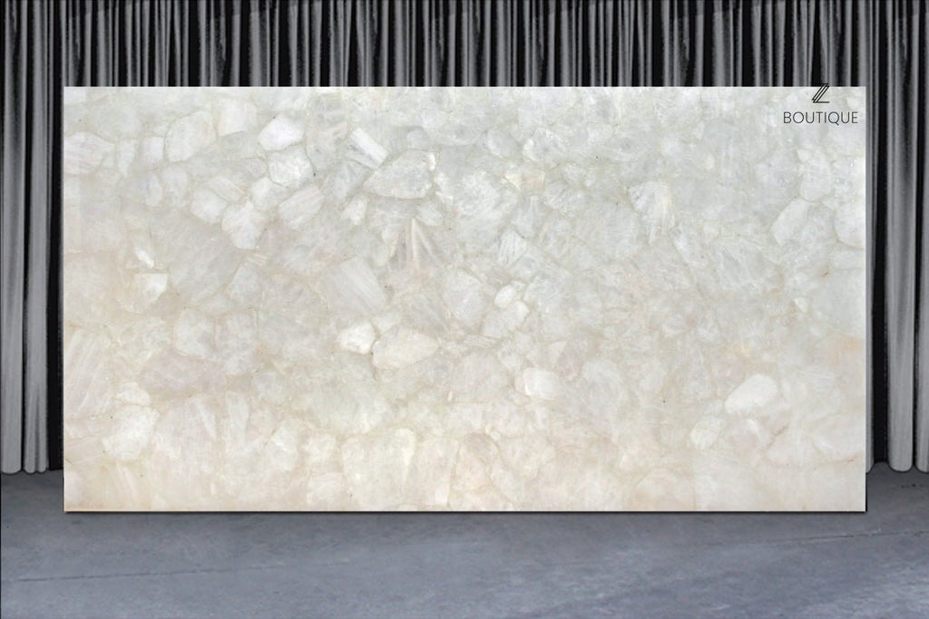 Classic White Quartz Precious Stone