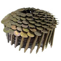 Coil Roofing Nails Hot Dipped Galvanized Ring Shank - All Lengths