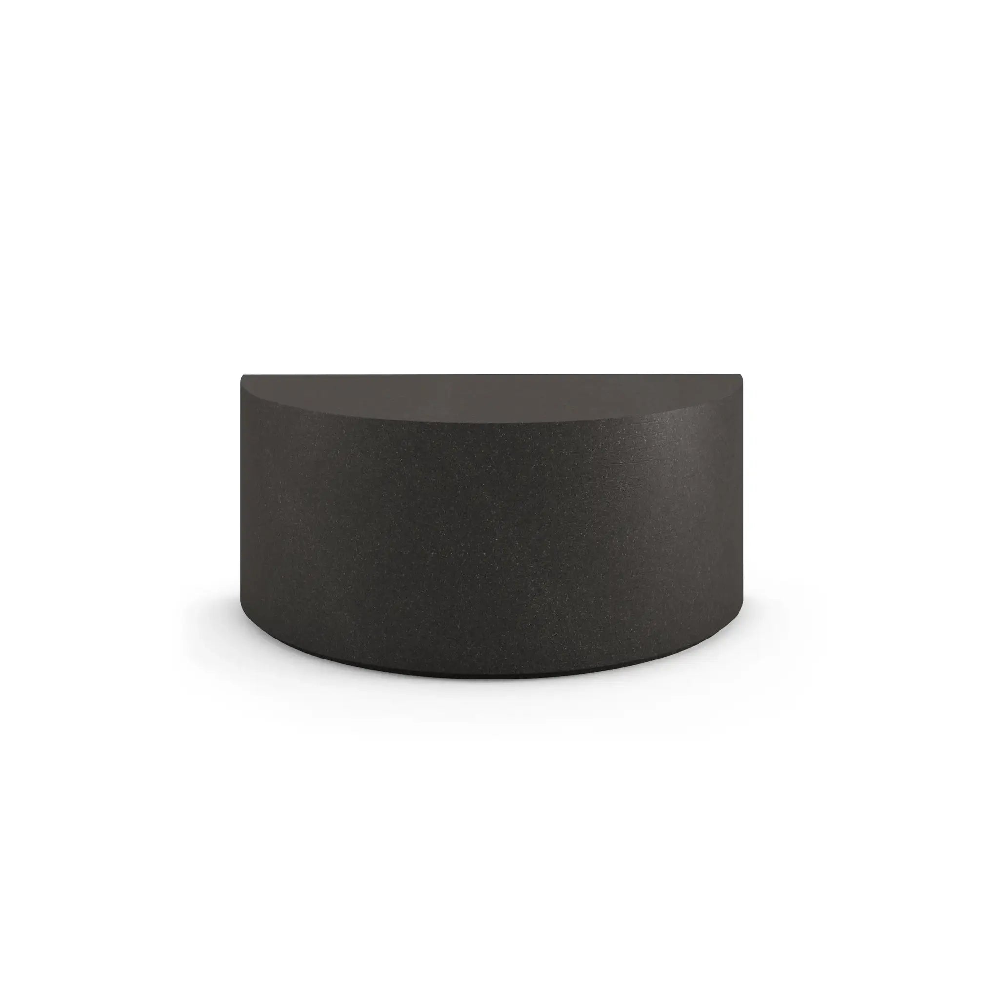 Concrete Coffee Table - 54" Half Circle