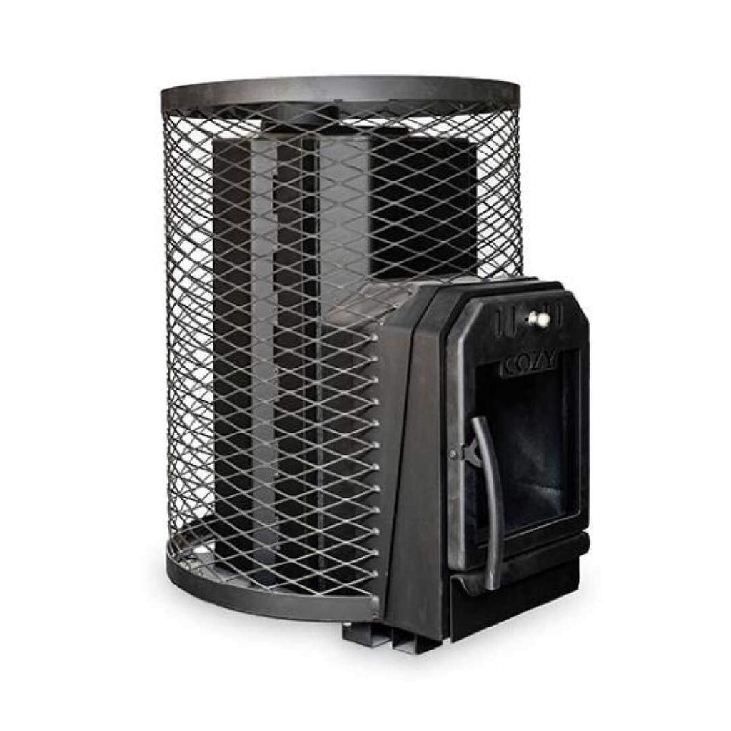 Cozy Heat O Floor Mount Wood-Burning Sauna Stove With Sauna Stones [COZY O-TW] (SAK19475)