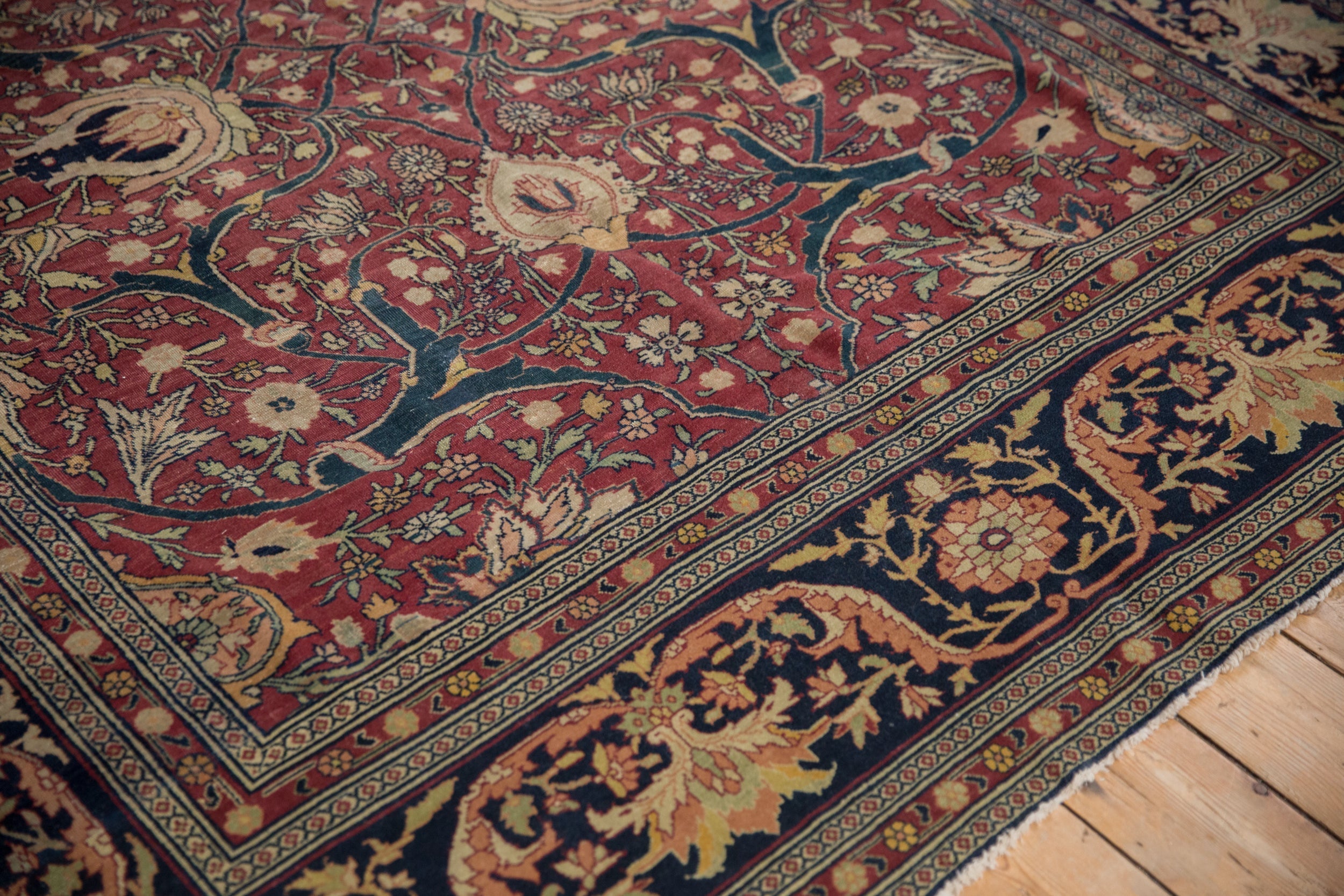7x10.5 Antique Fine Tabriz Carpet