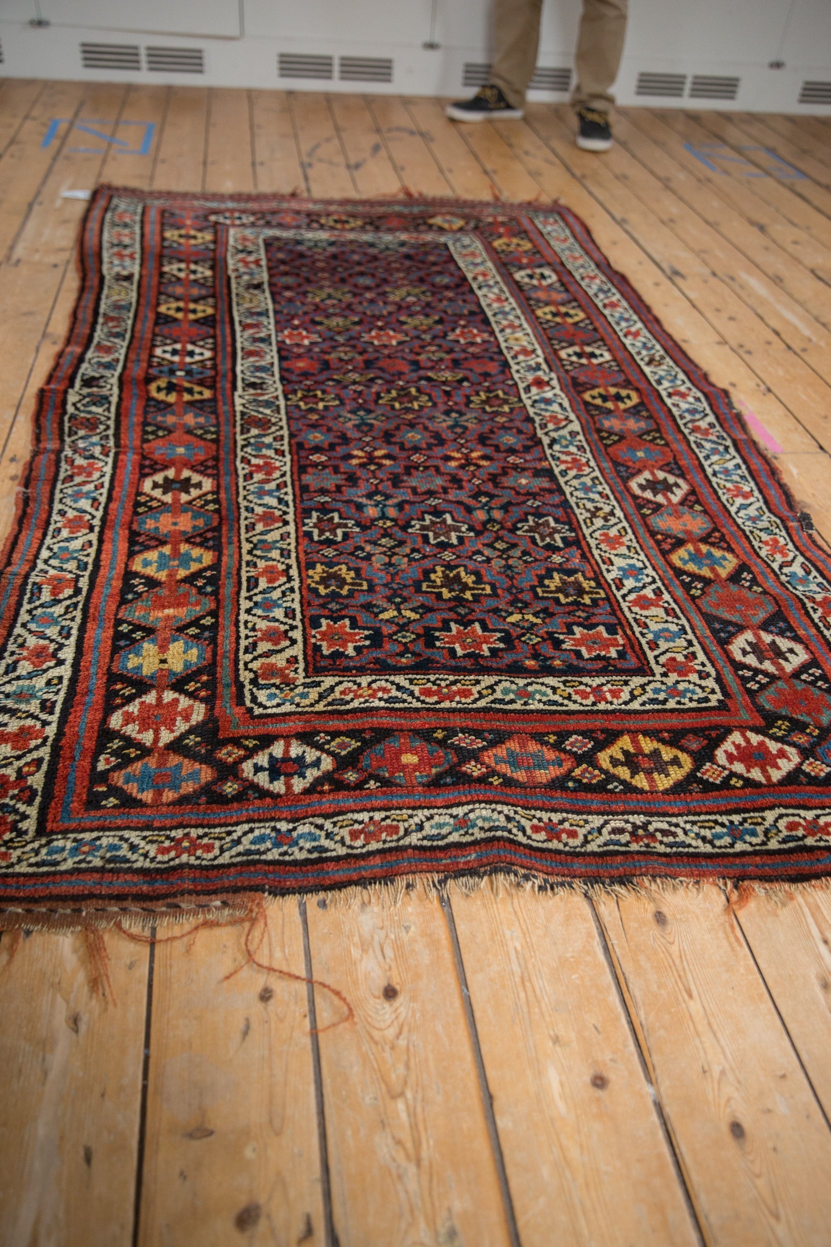 4x7 Vintage Kurd Rug