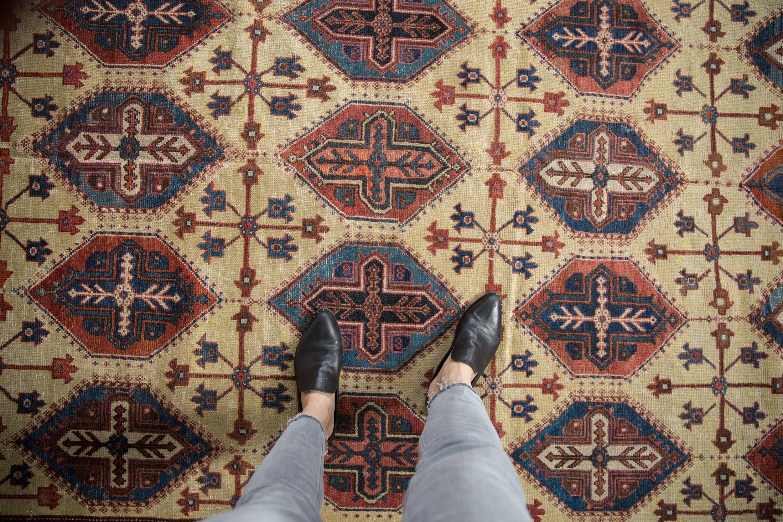 6.5x10.5 Vintage Northwest Persian Carpet