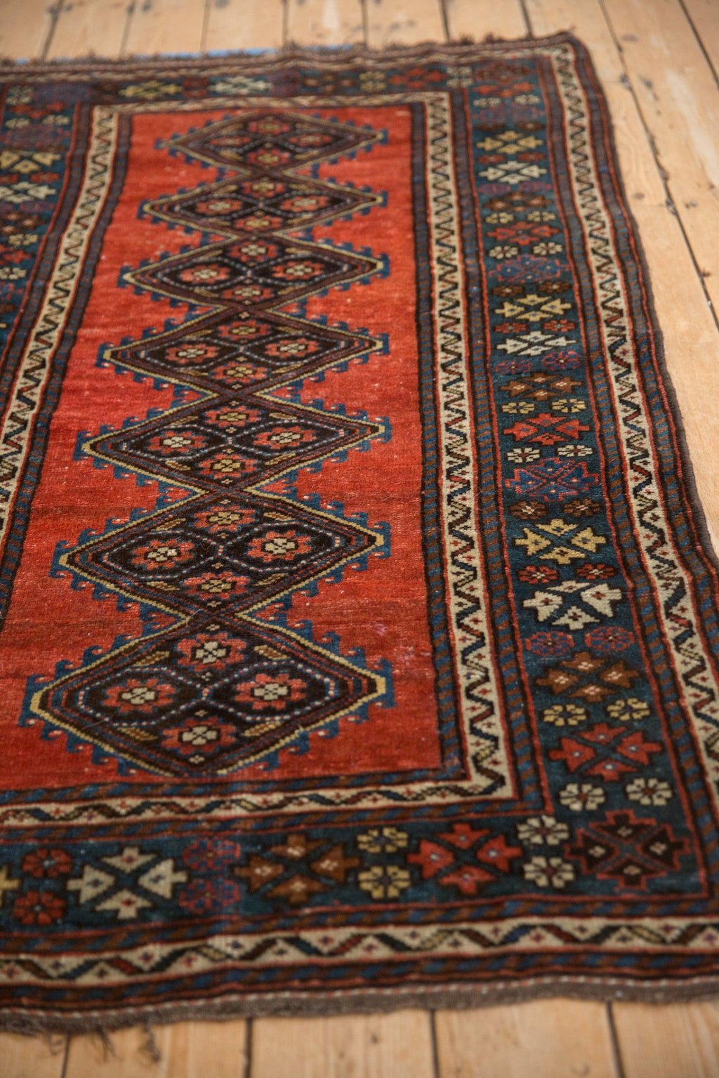 3.5x6 Antique Kurdish Rug