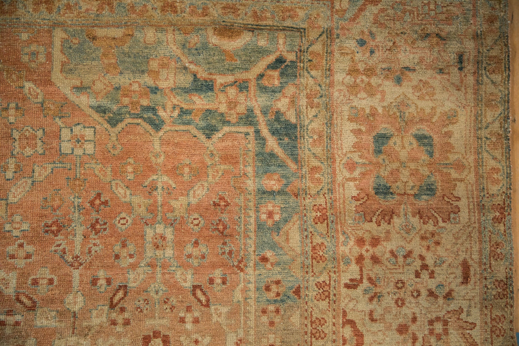 7x16.5 Vintage Fine Distressed Malayer Carpet