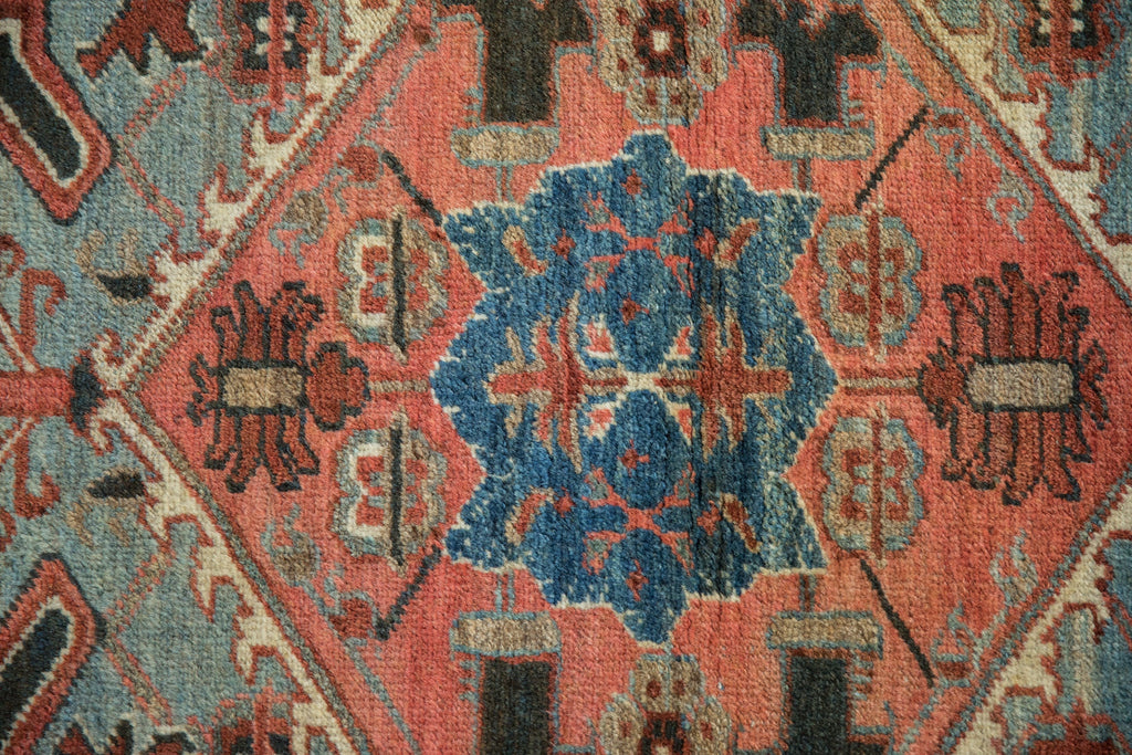 4.5x6 Vintage Heriz Rug