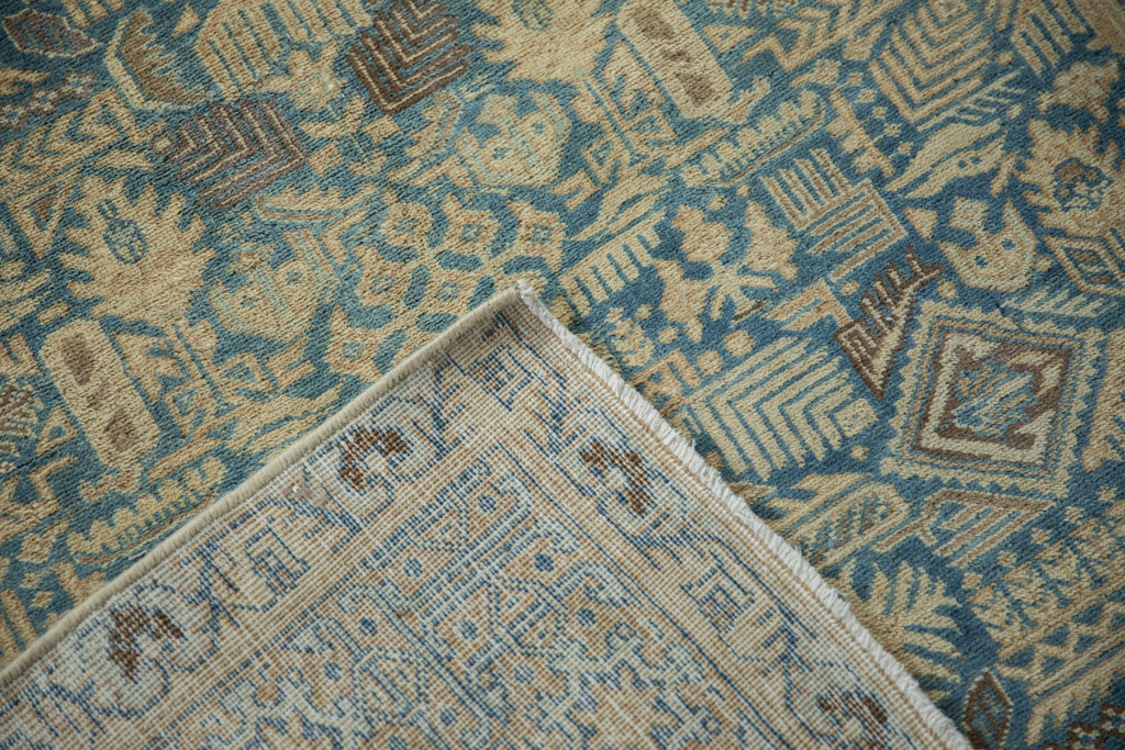 4.5x6.5 Vintage Distressed Tabriz Rug