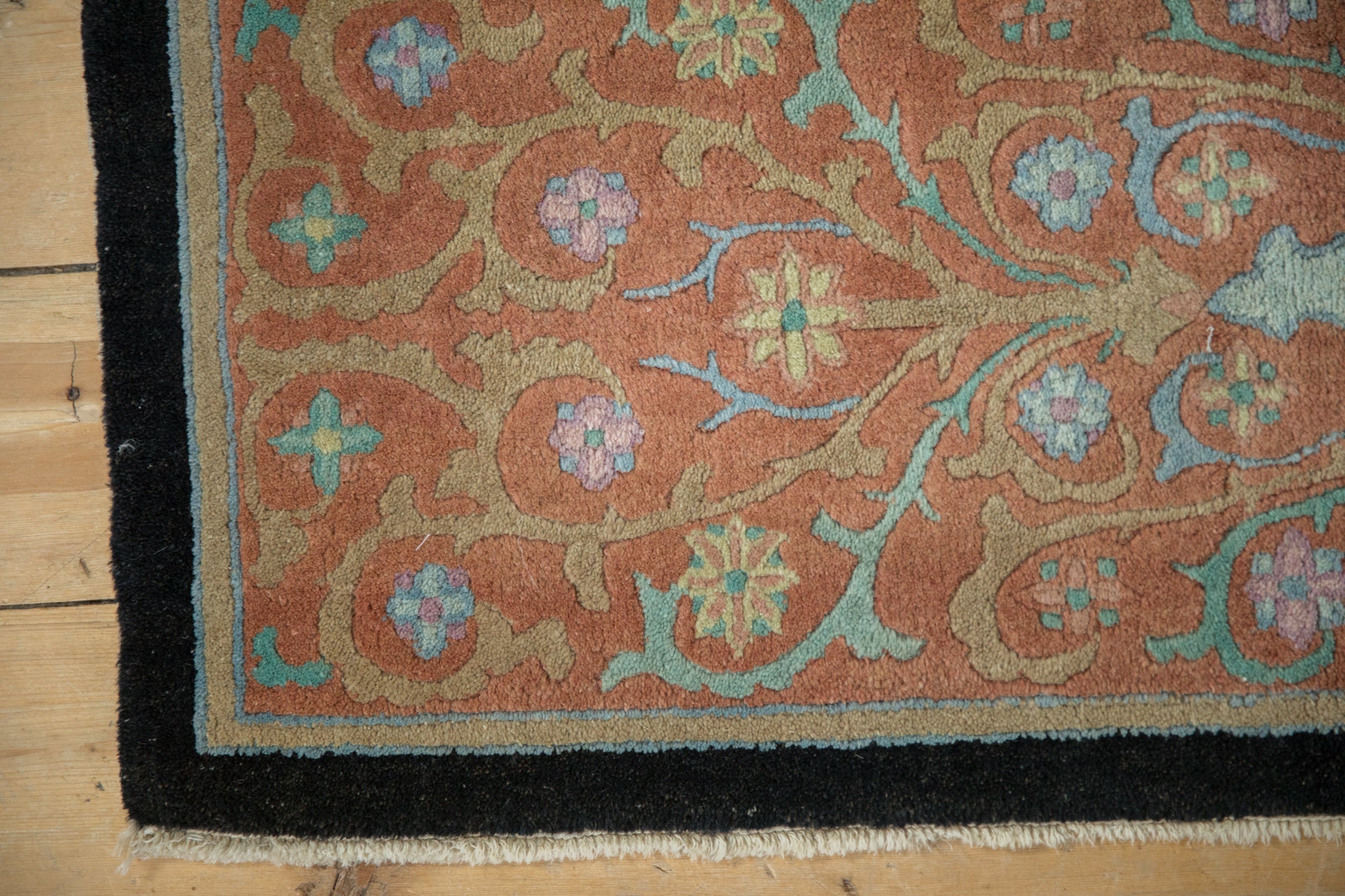 1.5x3.5 Antique Sampler Nichols Art Deco Rug Mat Runner