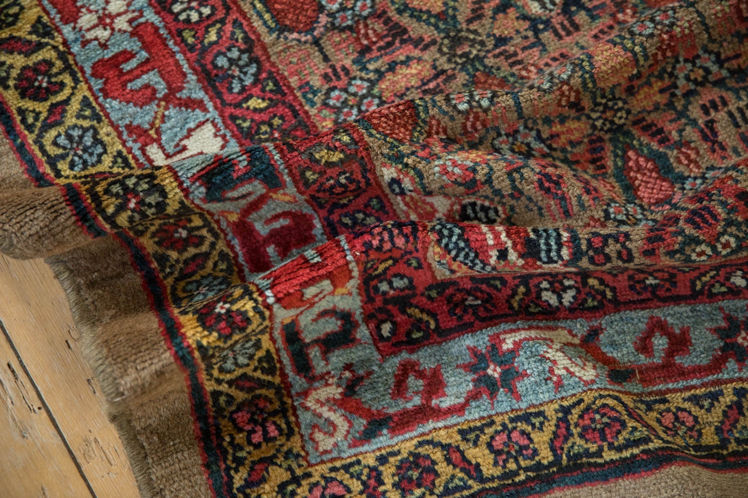 3x12.5 Antique Camel Hair Serab Rug Runner