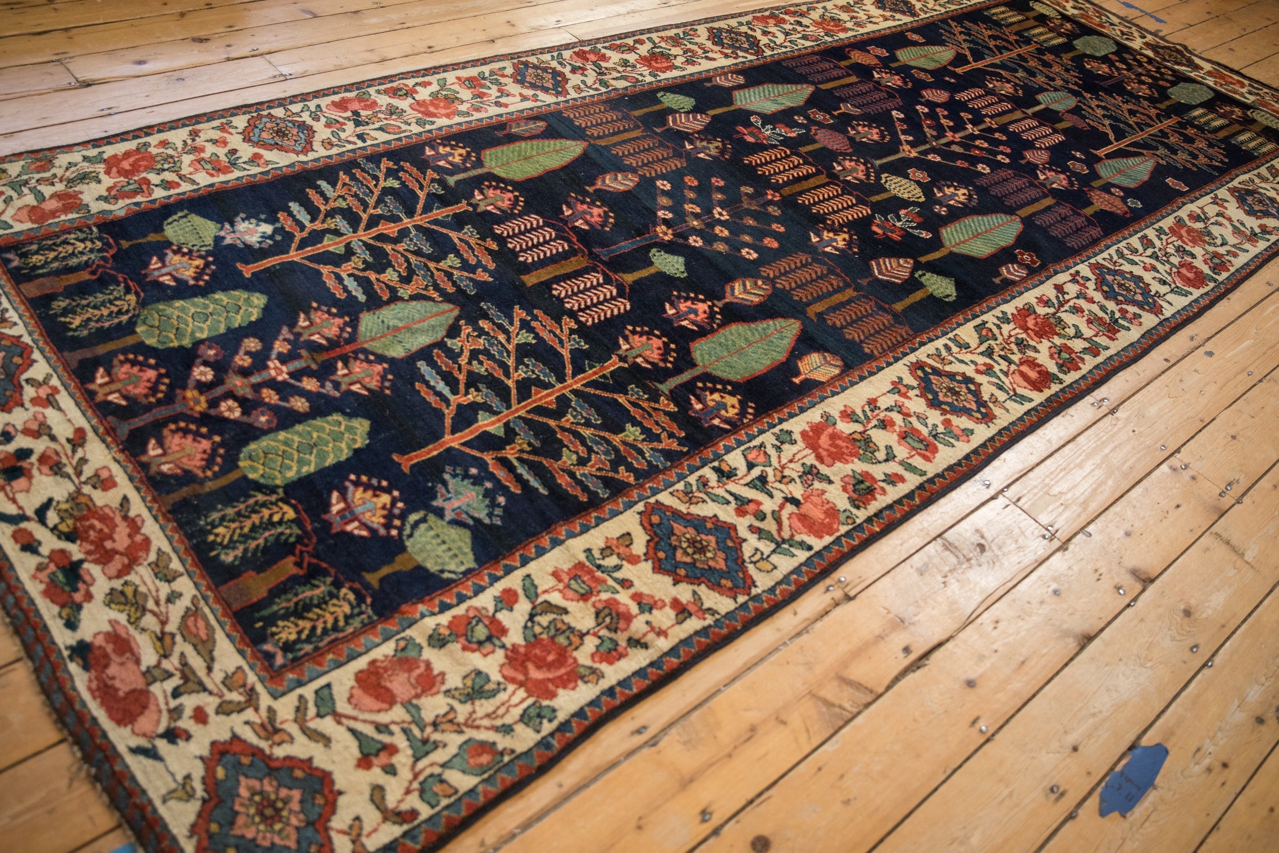 5.5x13 Vintage Baktiari Rug Runner