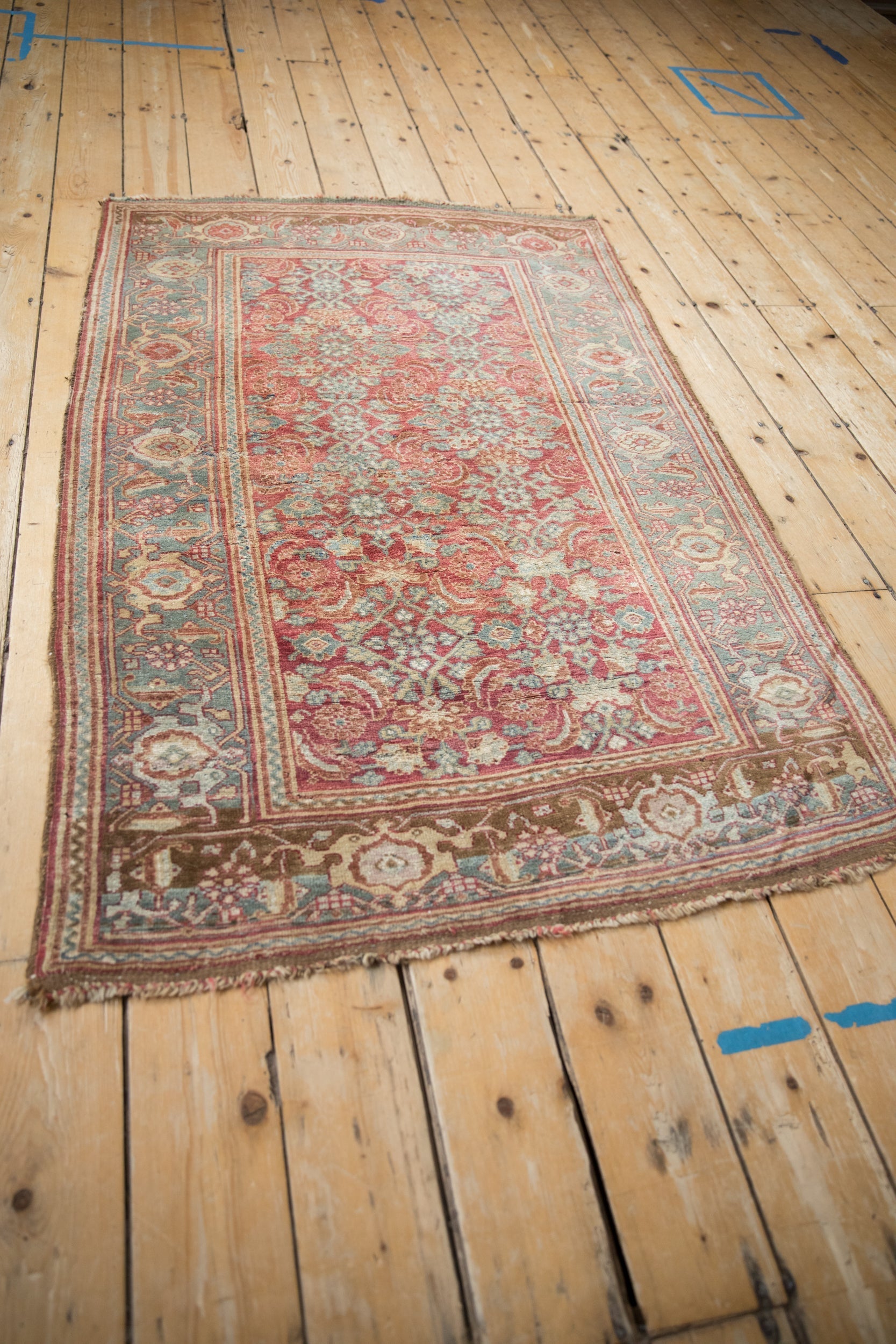 3.5x5.5 Vintage Distressed Bijar Rug