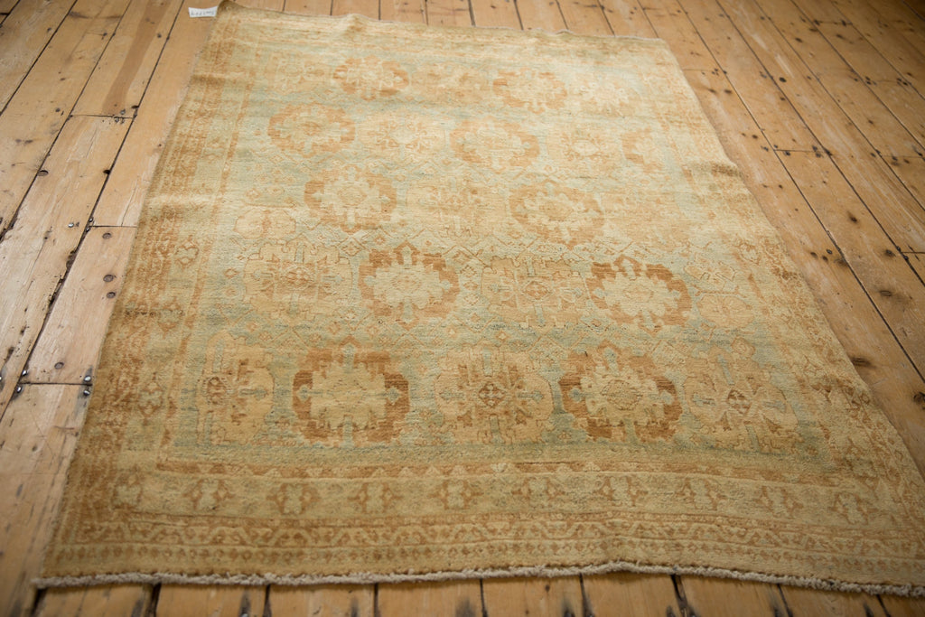 4x6 Vintage Distressed Afshar Rug