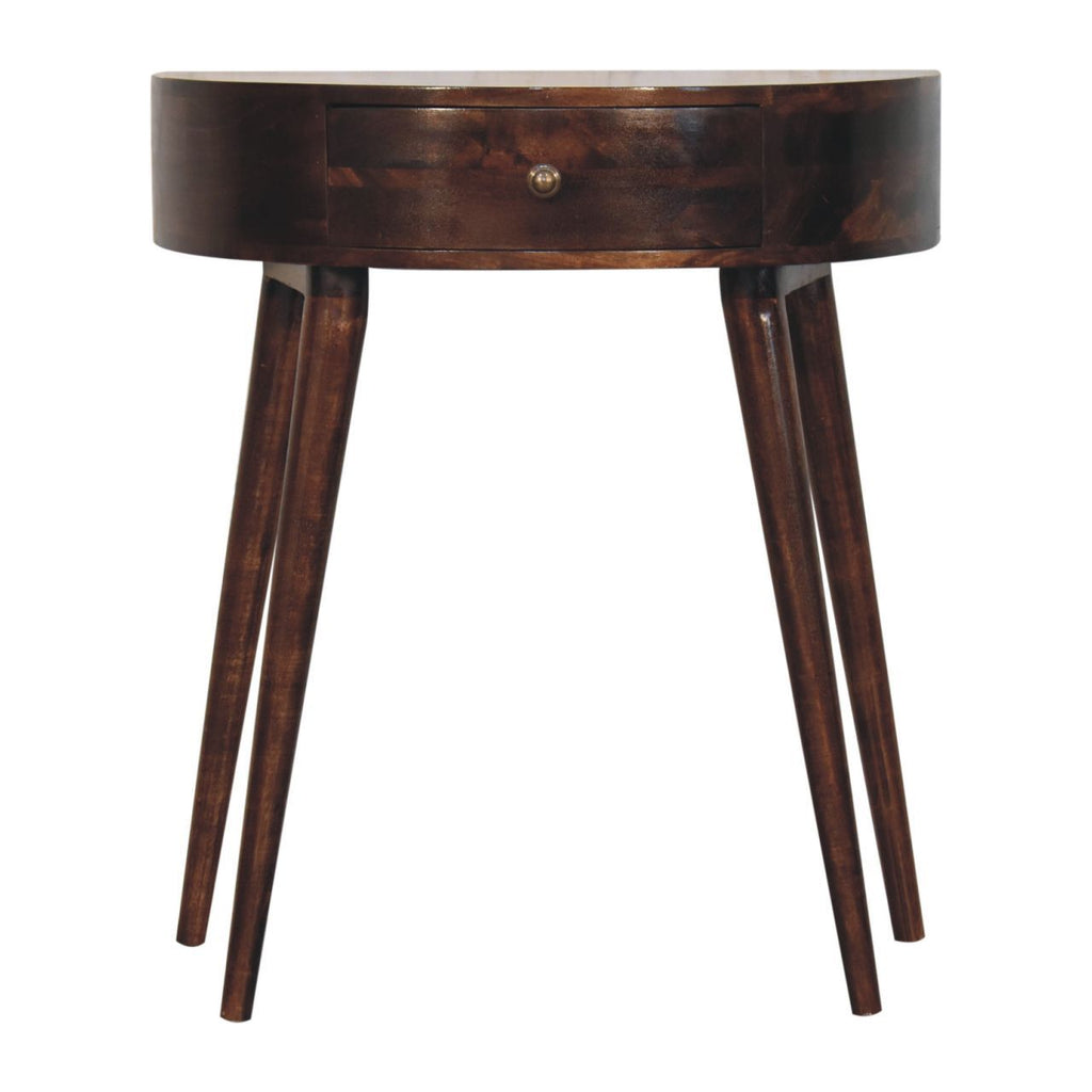 Solid Wood California Walnut Odyssey Console Table