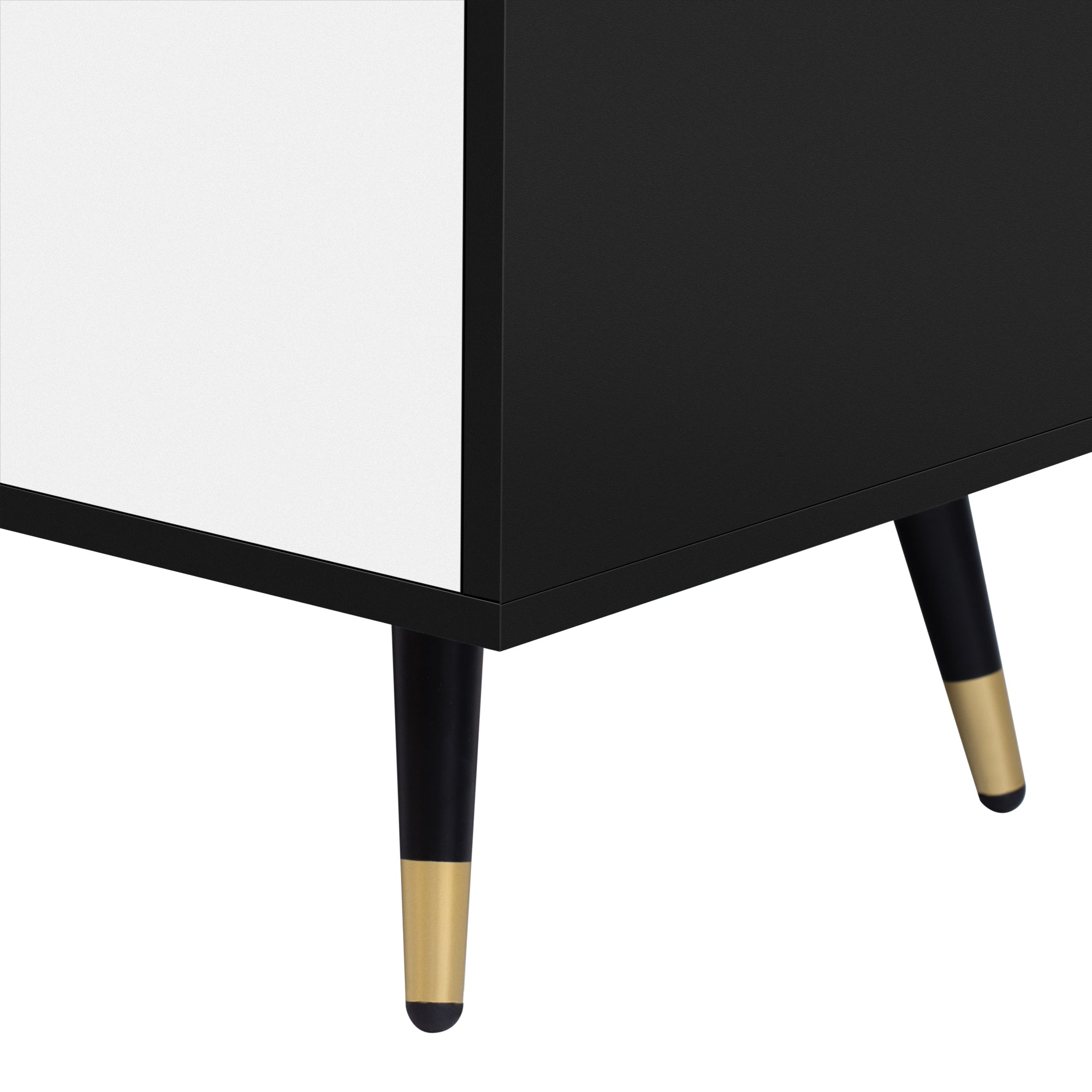 71'' Modern TV Stand with 2 Cabinets&  Open Compartments, Entertainment Center for TVs up to 80'', Television Console for Living Room, Bedroom, Home Theatre