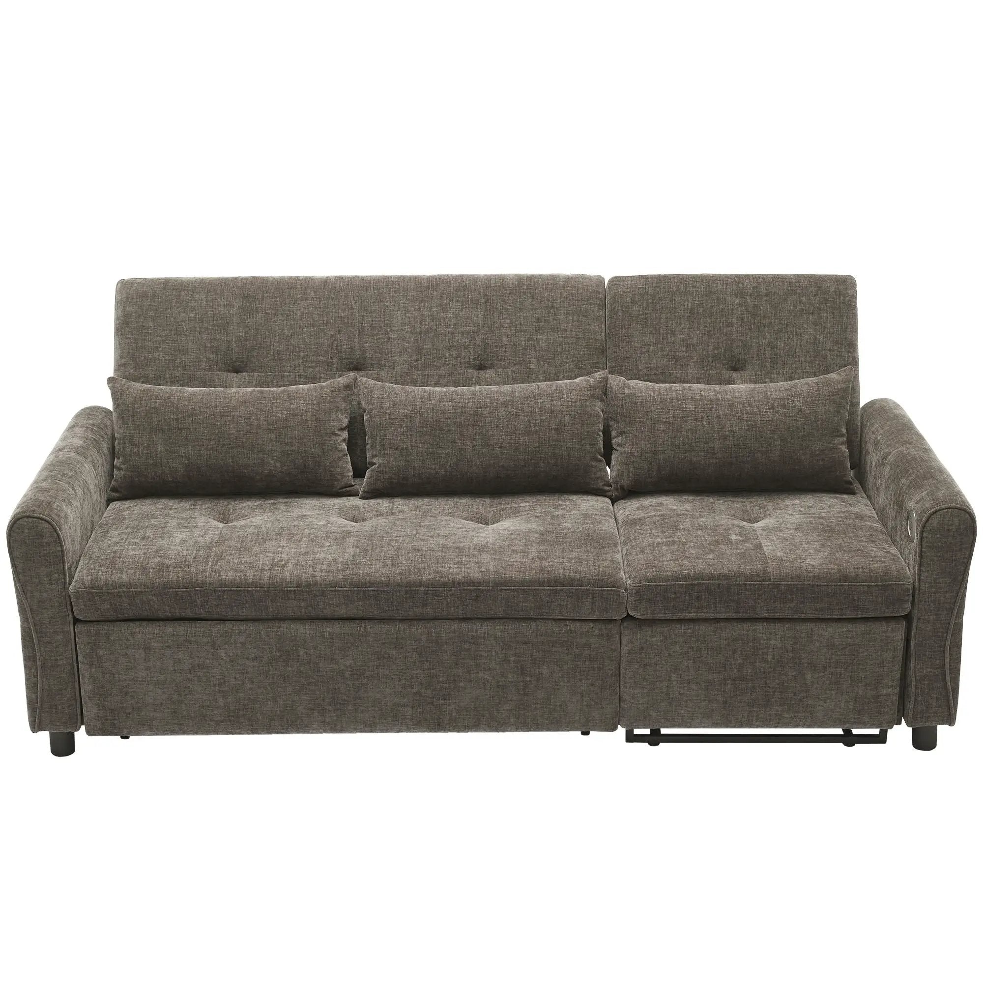 3 Seater Sofa Bed And Reversible Recliner