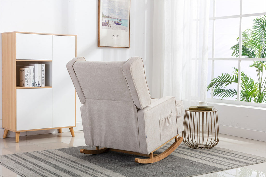 COOLMORE  living  room Comfortable  rocking chair  accent chair