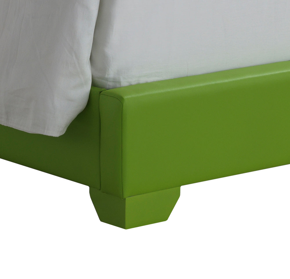 Aaron G1807-TB-UP Twin Bed , APPLE GREEN