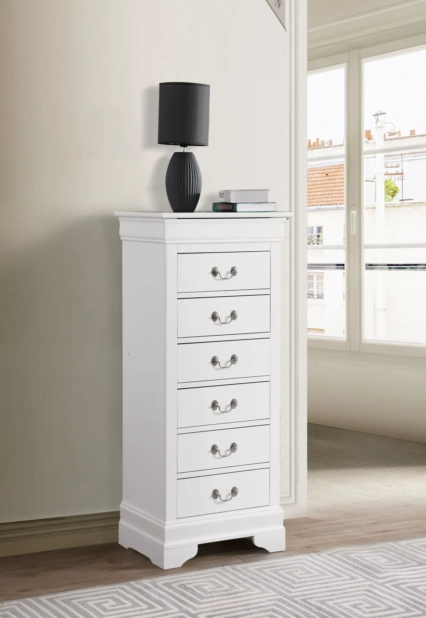 Traditional Style Lingerie Storage Chest Timeless