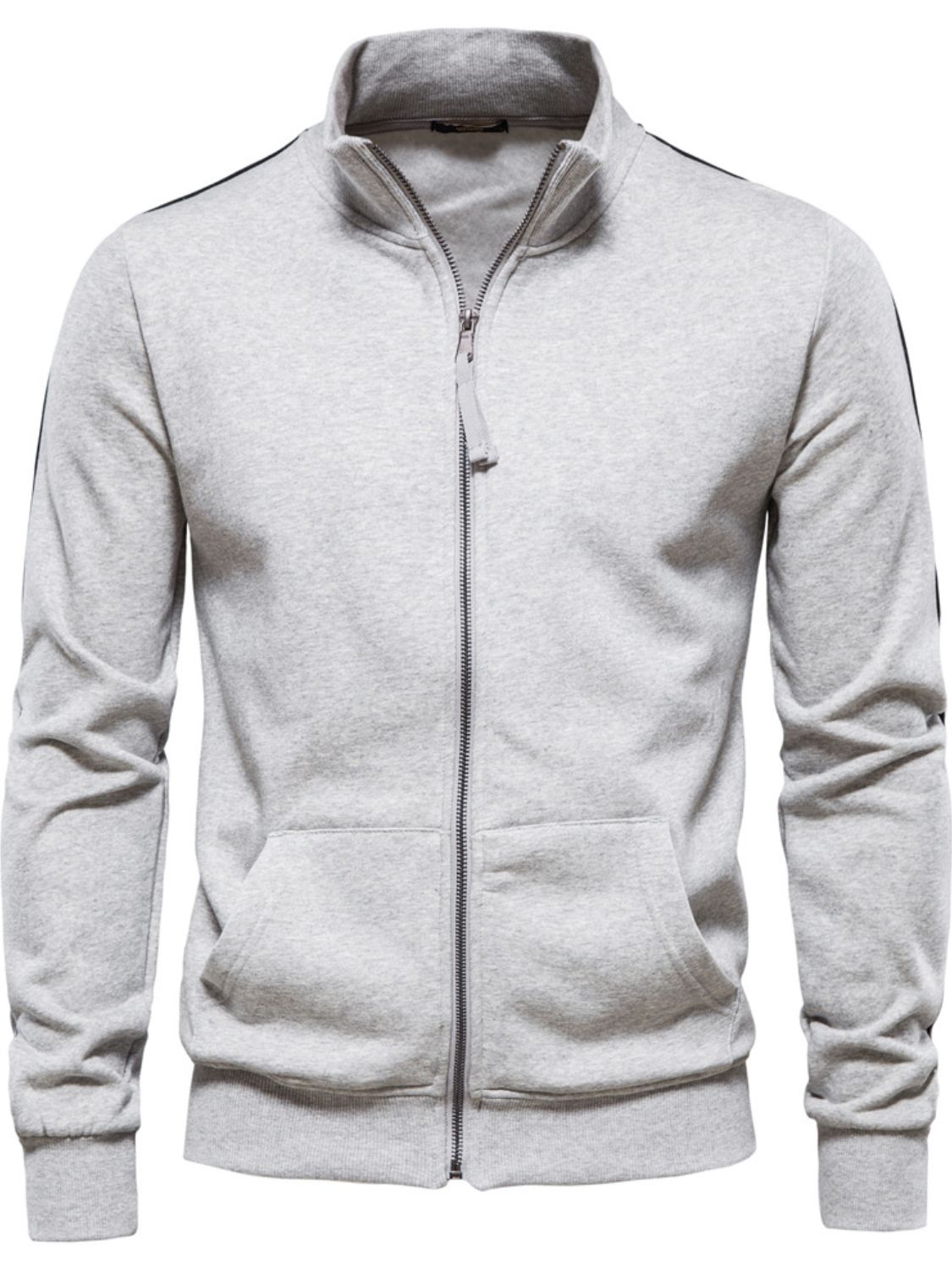Zip Up Long Sleeve Sweatshirt
