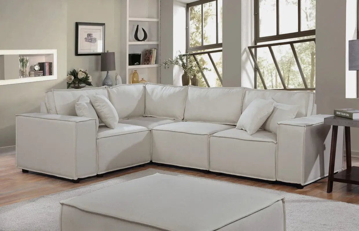 Melrose - Modular Sectional Sofa With Ottoman