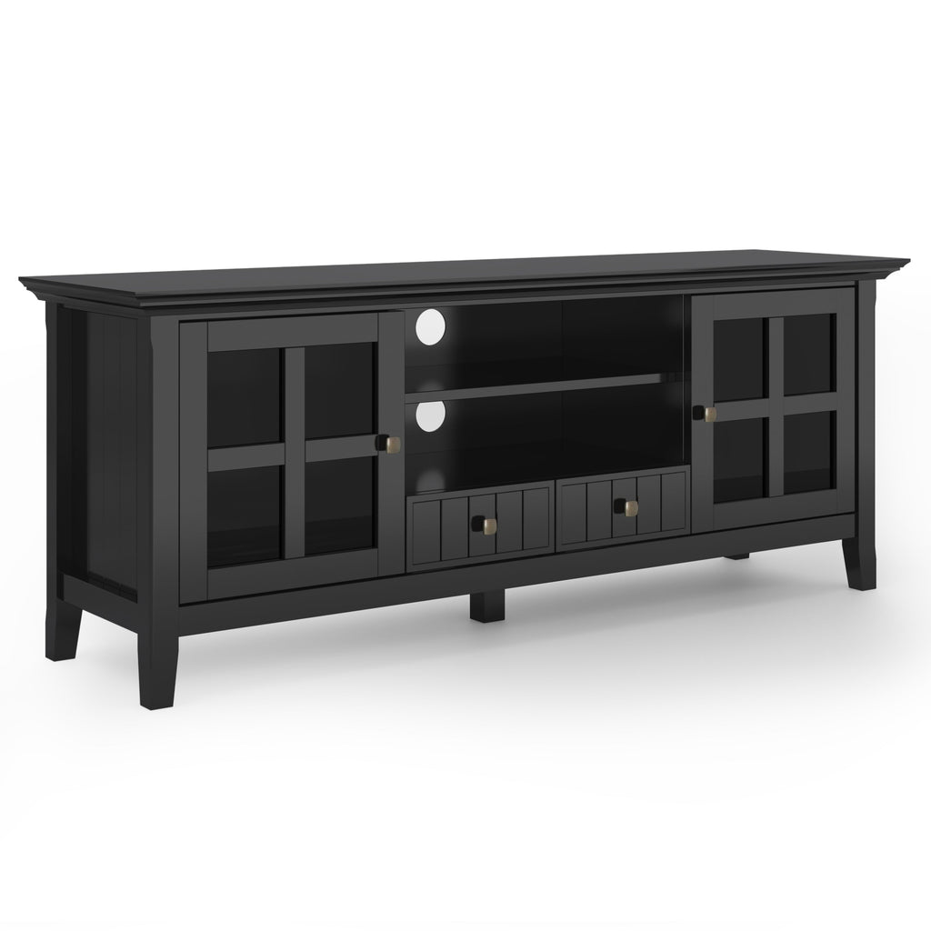 Acadian - 60' TV Media Stand - Black