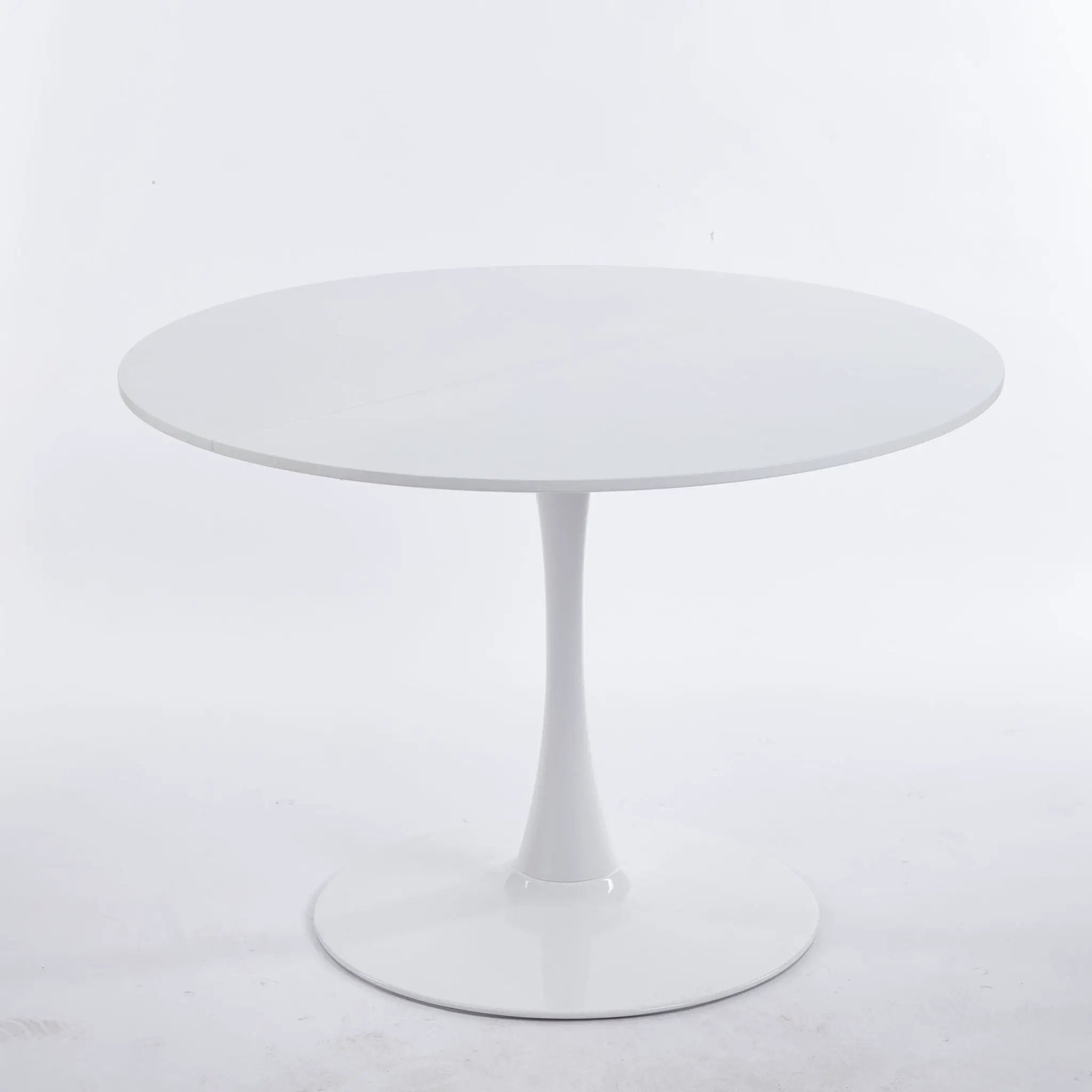 Mid-Century Tulip Dining Table With Round Top