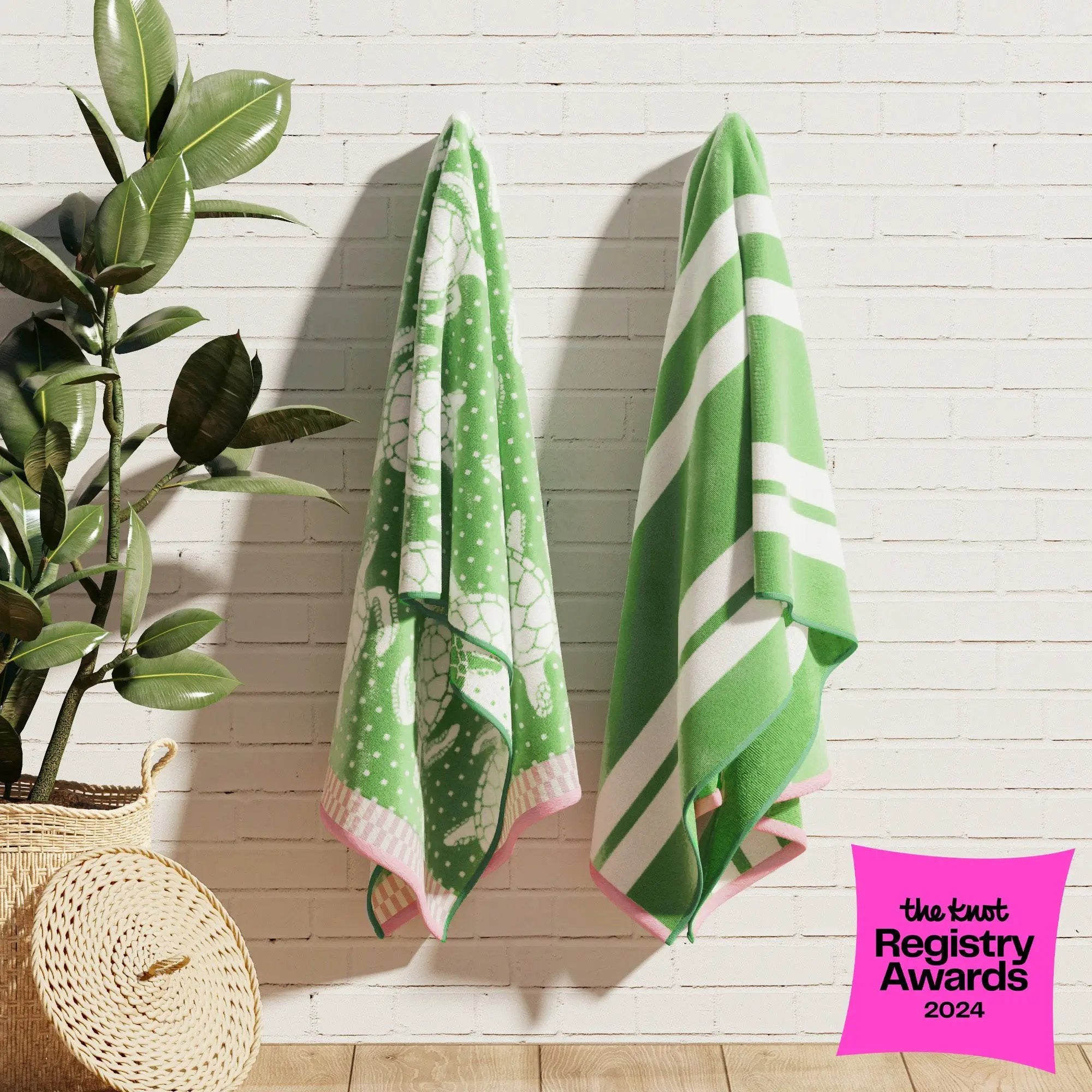 Cotton Velour Beach Towel - Maui Collection