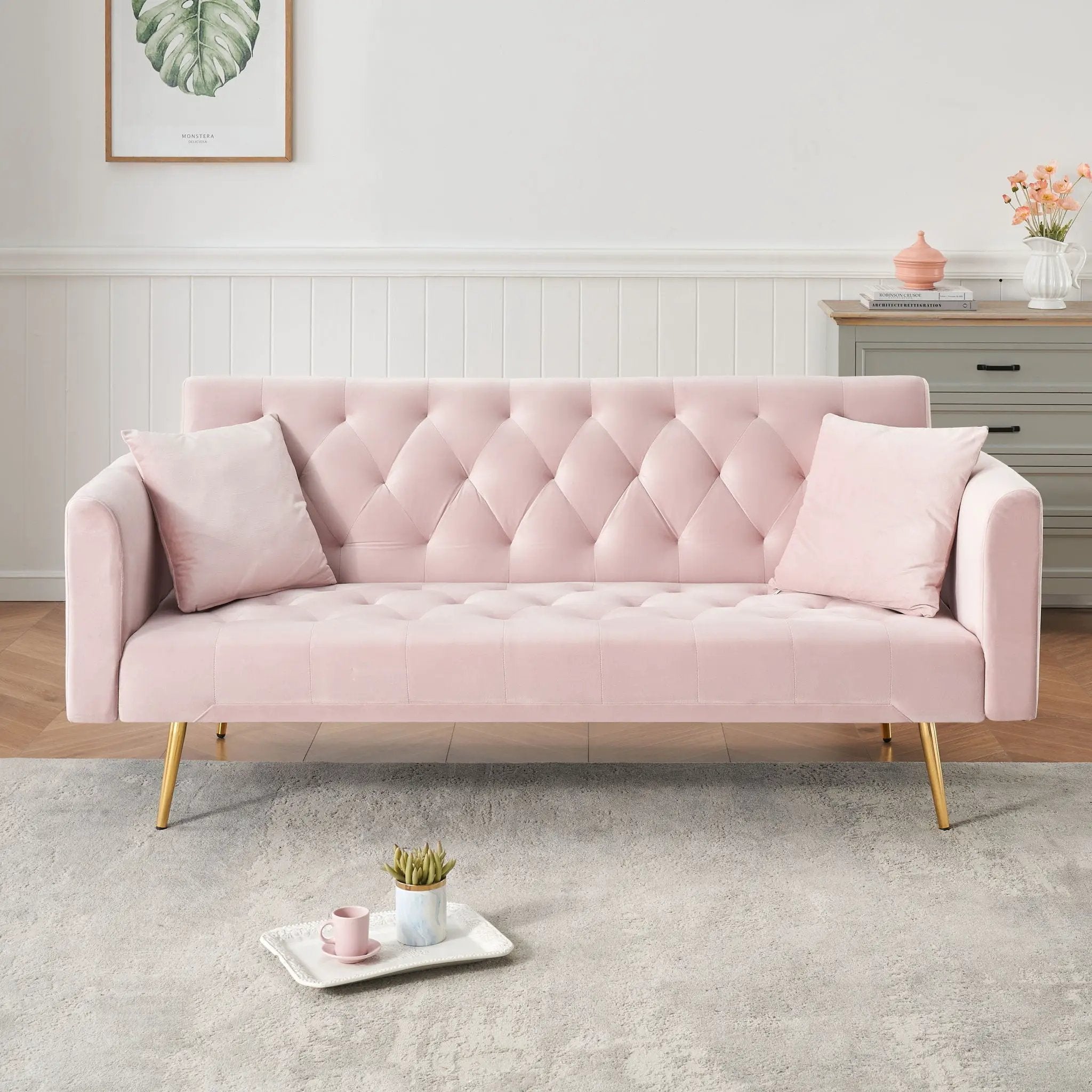 Convertible Double Folding Living Room Sofa Bed