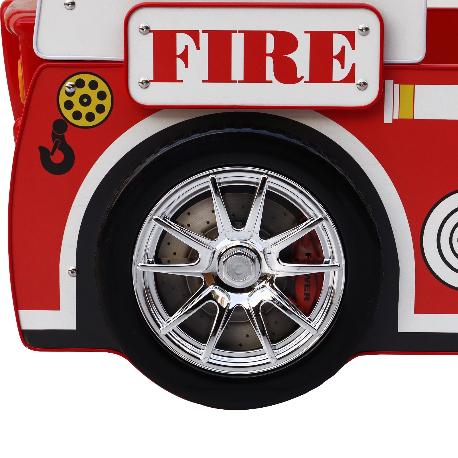 Little Heroes Fire Truck Bed