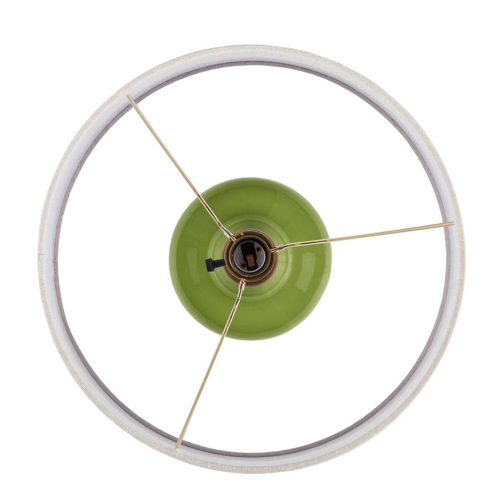 Ceramic Genie Table Lamp Green See below