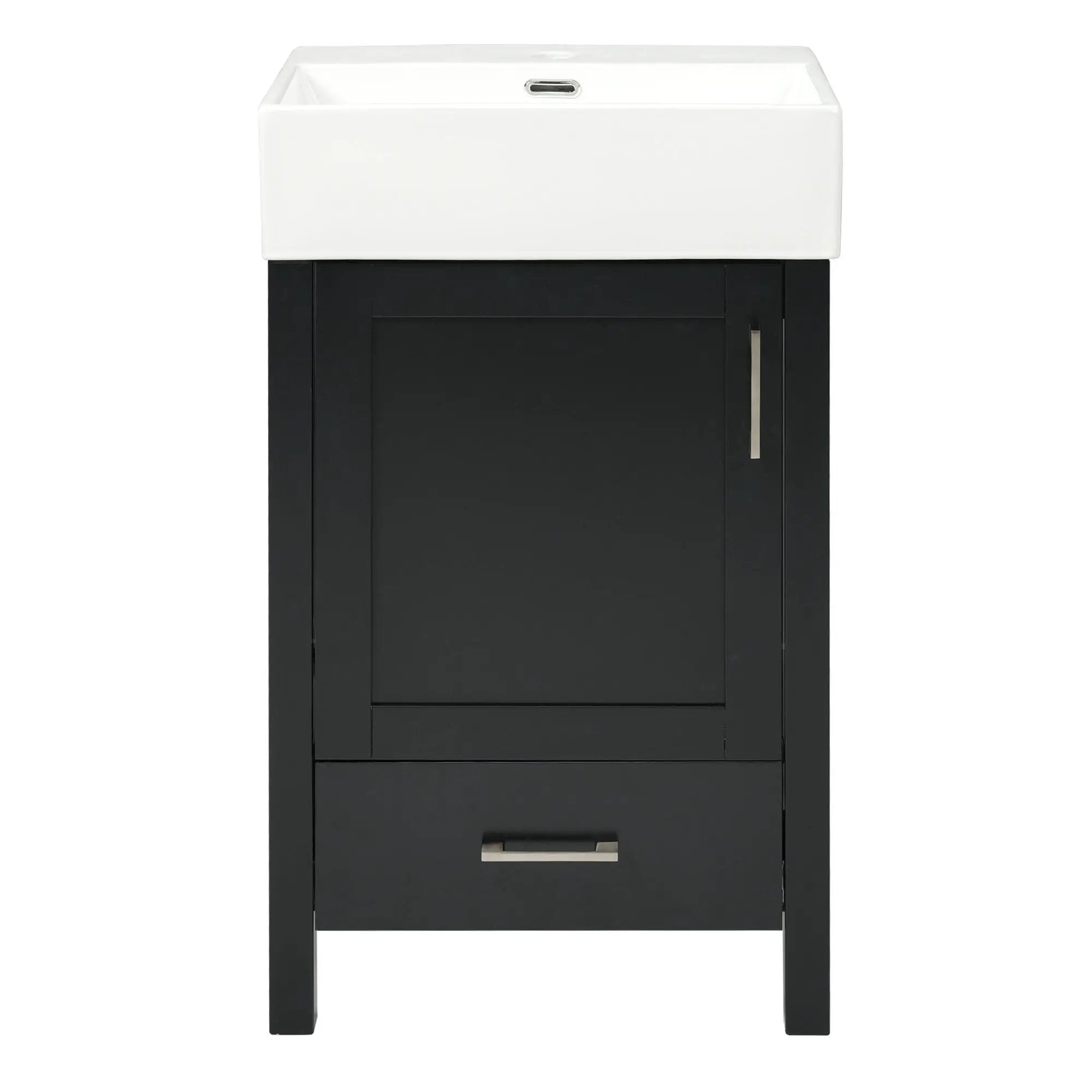 Bathroom Vanity With Sink, Frame And Drawer