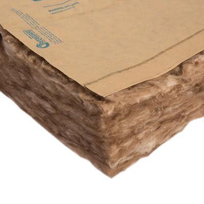 Knauf Ecobatt R-22 Kraft Faced Fiberglass Insulation Batts 6.5 in x 15 in x 48 in (5 Bags)